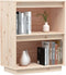 vidaXL - Wandkast - 60x34x75 - cm - massief - grenenhout