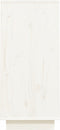 vidaXL - Wandkast - 60x34x75 - cm - massief - grenenhout - wit