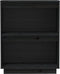 vidaXL - Wandkast - 60x34x75 - cm - massief - grenenhout - zwart