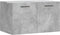 vidaXL - Wandkast - 60x36,5x35 - cm - bewerkt - hout - betongrijs