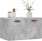 vidaXL - Wandkast - 60x36,5x35 - cm - bewerkt - hout - betongrijs