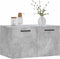 vidaXL - Wandkast - 60x36,5x35 - cm - bewerkt - hout - betongrijs