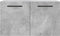 vidaXL - Wandkast - 60x36,5x35 - cm - bewerkt - hout - betongrijs