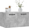 vidaXL - Wandkast - 60x36,5x35 - cm - bewerkt - hout - betongrijs