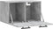 vidaXL - Wandkast - 60x36,5x35 - cm - bewerkt - hout - betongrijs
