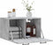 vidaXL - Wandkast - 60x36,5x35 - cm - bewerkt - hout - betongrijs