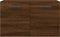 vidaXL - Wandkast - 60x36,5x35 - cm - bewerkt - hout - bruin - eikenkleur