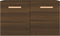 vidaXL - Wandkast - 60x36,5x35 - cm - bewerkt - hout - bruin - eikenkleur