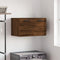 vidaXL - Wandkast - 60x36,5x35 - cm - bewerkt - hout - bruin - eikenkleur