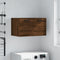 vidaXL - Wandkast - 60x36,5x35 - cm - bewerkt - hout - bruin - eikenkleur