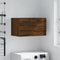 vidaXL - Wandkast - 60x36,5x35 - cm - bewerkt - hout - bruin - eikenkleur