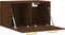 vidaXL - Wandkast - 60x36,5x35 - cm - bewerkt - hout - bruin - eikenkleur