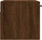 vidaXL - Wandkast - 60x36,5x35 - cm - bewerkt - hout - bruin - eikenkleur