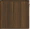 vidaXL - Wandkast - 60x36,5x35 - cm - bewerkt - hout - bruin - eikenkleur
