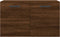 vidaXL - Wandkast - 60x36,5x35 - cm - bewerkt - hout - bruin - eikenkleur