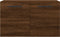 vidaXL - Wandkast - 60x36,5x35 - cm - bewerkt - hout - bruin - eikenkleur