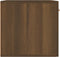 vidaXL - Wandkast - 60x36,5x35 - cm - bewerkt - hout - bruin - eikenkleur