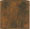 vidaXL - Wandkast - 60x36,5x35 - cm - bewerkt - hout - gerookt - eikenkleurig