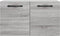 vidaXL - Wandkast - 60x36,5x35 - cm - bewerkt - hout - grijs - sonoma - eikenkleurig