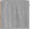 vidaXL - Wandkast - 60x36,5x35 - cm - bewerkt - hout - grijs - sonoma - eikenkleurig