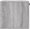 vidaXL - Wandkast - 60x36,5x35 - cm - bewerkt - hout - grijs - sonoma - eikenkleurig