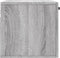 vidaXL - Wandkast - 60x36,5x35 - cm - bewerkt - hout - grijs - sonoma - eikenkleurig