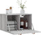 vidaXL - Wandkast - 60x36,5x35 - cm - bewerkt - hout - grijs - sonoma - eikenkleurig