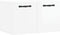 vidaXL - Wandkast - 60x36,5x35 - cm - bewerkt - hout - hoogglans - wit