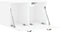 vidaXL - Wandkast - 60x36,5x35 - cm - bewerkt - hout - hoogglans - wit