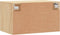 vidaXL - Wandkast - 60x36,5x35 - cm - bewerkt - hout - sonoma - eikenkleurig
