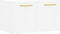 vidaXL - Wandkast - 60x36,5x35 - cm - bewerkt - hout - wit
