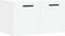 vidaXL - Wandkast - 60x36,5x35 - cm - bewerkt - hout - wit