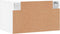 vidaXL - Wandkast - 60x36,5x35 - cm - bewerkt - hout - wit