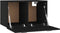 vidaXL - Wandkast - 60x36,5x35 - cm - bewerkt - hout - zwart