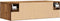 vidaXL - Wandkast - 68x30x20 - cm - bewerkt - hout - artisanaal - eikenkleurig