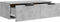 vidaXL - Wandkast - 68x30x20 - cm - bewerkt - hout - betongrijs