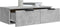 vidaXL - Wandkast - 68x30x20 - cm - bewerkt - hout - betongrijs