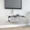 vidaXL - Wandkast - 68x30x20 - cm - bewerkt - hout - betongrijs