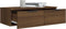 vidaXL - Wandkast - 68x30x20 - cm - bewerkt - hout - bruineikenkleurig