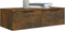 vidaXL - Wandkast - 68x30x20 - cm - bewerkt - hout - gerookt - eikenkleurig