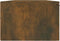 vidaXL - Wandkast - 68x30x20 - cm - bewerkt - hout - gerookt - eikenkleurig