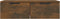 vidaXL - Wandkast - 68x30x20 - cm - bewerkt - hout - gerookt - eikenkleurig