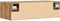 vidaXL - Wandkast - 68x30x20 - cm - bewerkt - hout - oud - houtkleurig