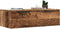 vidaXL - Wandkast - 68x30x20 - cm - bewerkt - hout - oud - houtkleurig