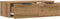 vidaXL - Wandkast - 68x30x20 - cm - bewerkt - hout - oud - houtkleurig