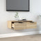 vidaXL - Wandkast - 68x30x20 - cm - bewerkt - hout - sonoma - eikenkleurig