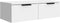 vidaXL - Wandkast - 68x30x20 - cm - bewerkt - hout - wit