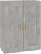 vidaXL - Wandkast - 69,5x32,5x90 - cm - bewerkt - hout - betongrijs