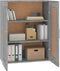 vidaXL - Wandkast - 69,5x32,5x90 - cm - bewerkt - hout - bruin - eikenkleur