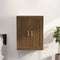 vidaXL - Wandkast - 69,5x32,5x90 - cm - bewerkt - hout - bruin - eikenkleur